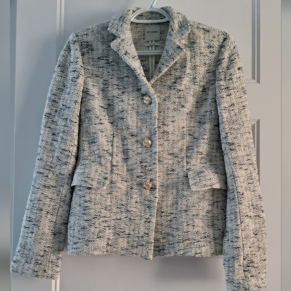 ST.JOHN Multicolored Tweed Jacket - Picture 2 of 7